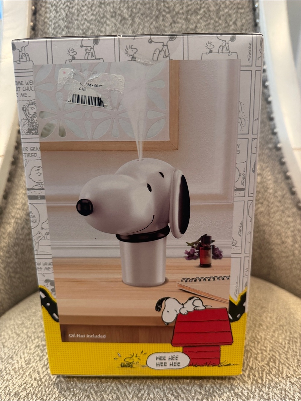 Peanuts Snoopy Ultrasonic Diffuser - White & Black. New in Box! - Picture 6 of 10